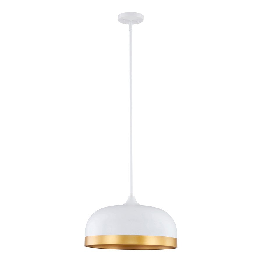 Millennium Lighting Amarra 3Lt Pendant, White - 99601-MW