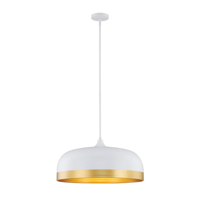 Millennium Lighting Amarra 4Lt Pendant, White - 99602-MW