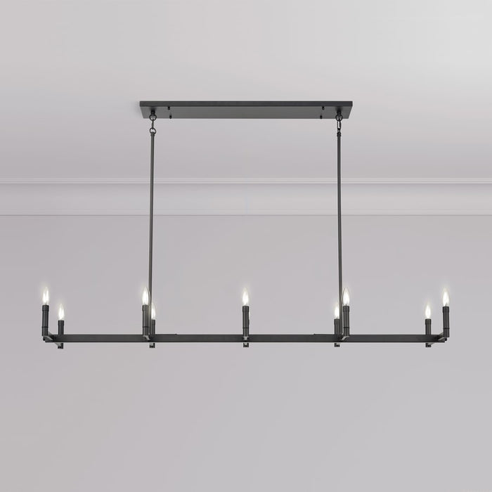 Millennium Lighting Daxley 1Lt Chandelier, Black