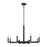 Millennium Lighting Daxley 8Lt Chandelier, Black - 99702-MB