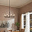 Millennium Lighting Daxley 8Lt Chandelier, Black