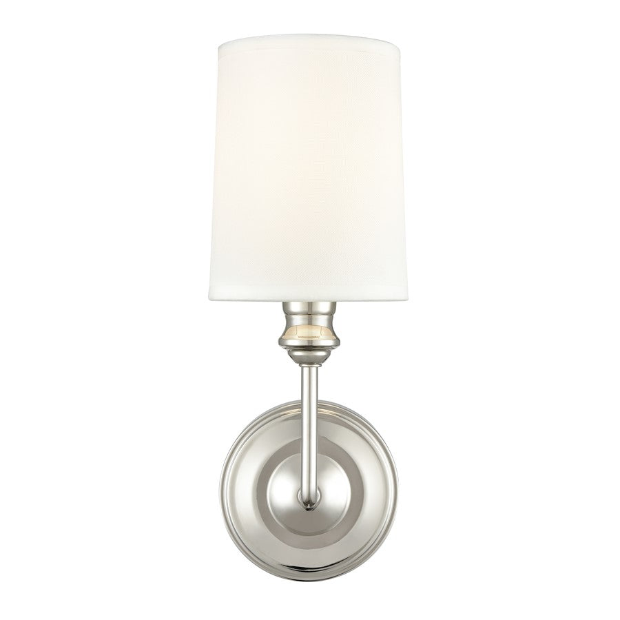 Millennium Lighting Leena 1Lt Wall Sconce, Polished Nickel - 99801-PN
