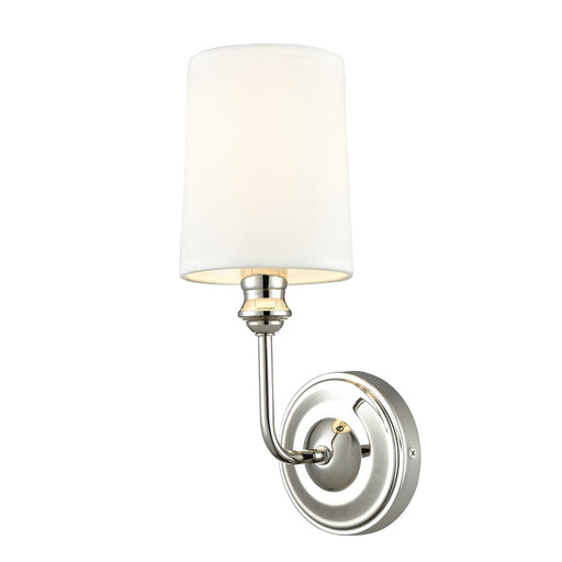 Millennium Lighting Leena 1Lt Wall Sconce, Polished Nickel
