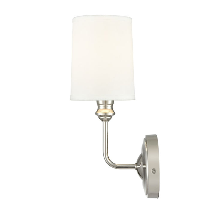 Millennium Lighting Leena 1Lt Wall Sconce, Polished Nickel