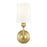 Millennium Lighting Leena 1Lt Wall Sconce, Vintage Brass - 99801-VB