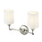 Millennium Lighting Leena 2Lt Vanity, Polished Nickel