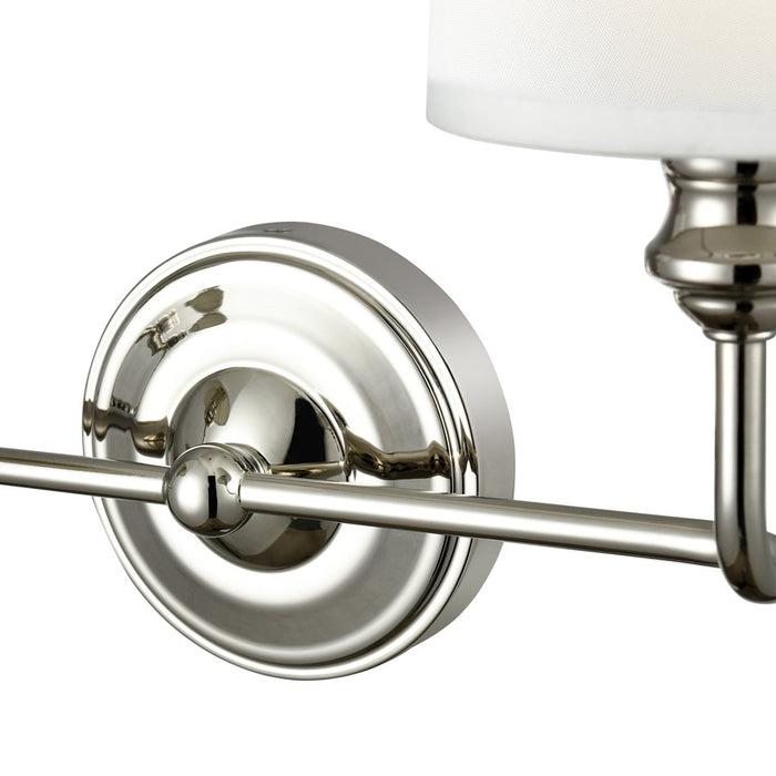 Millennium Lighting Leena 2Lt Vanity, Polished Nickel