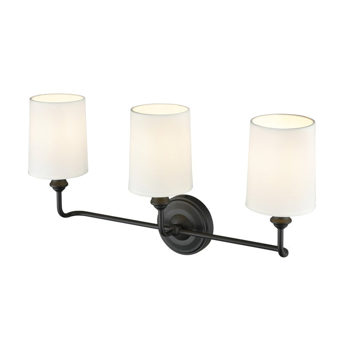 Millennium Lighting Leena 3Lt Vanity, Black