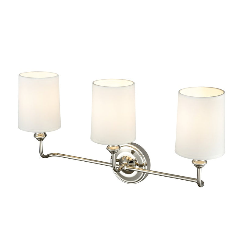 Millennium Lighting Leena 3Lt Vanity, Polished Nickel