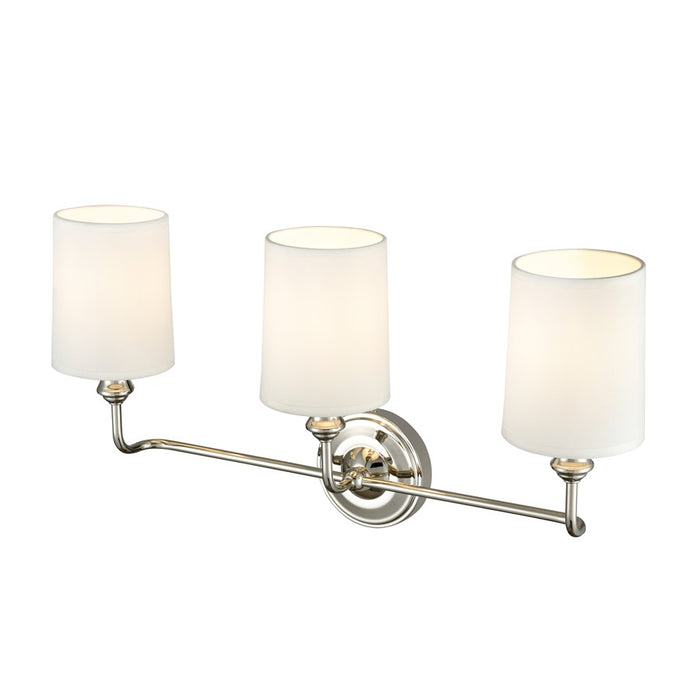 Millennium Lighting Leena 3Lt Vanity, Polished Nickel