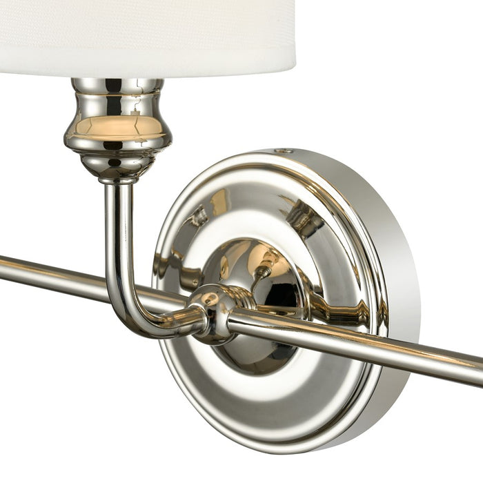 Millennium Lighting Leena 3Lt Vanity, Polished Nickel