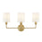 Millennium Lighting Leena 3Lt Vanity, Vintage Brass - 99803-VB