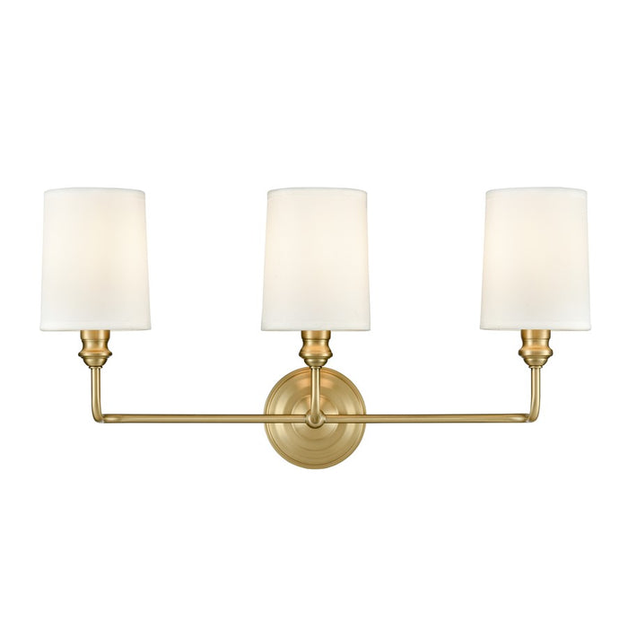 Millennium Lighting Leena 3Lt Vanity, Vintage Brass - 99803-VB