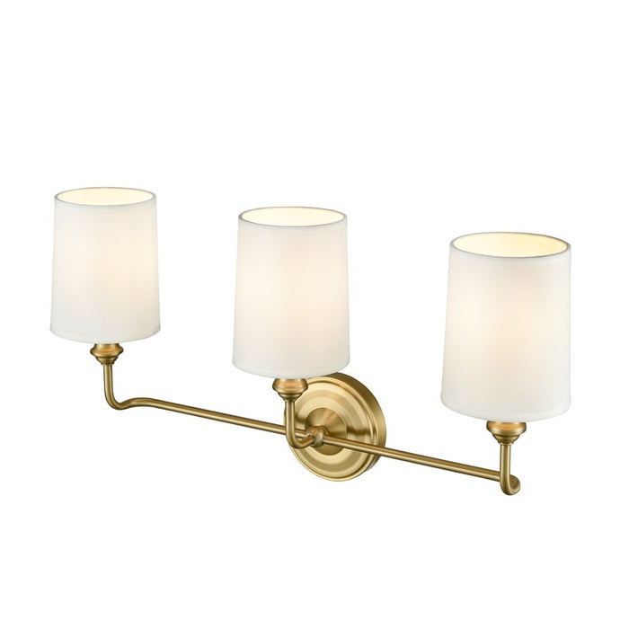 Millennium Lighting Leena 3Lt Vanity, Vintage Brass