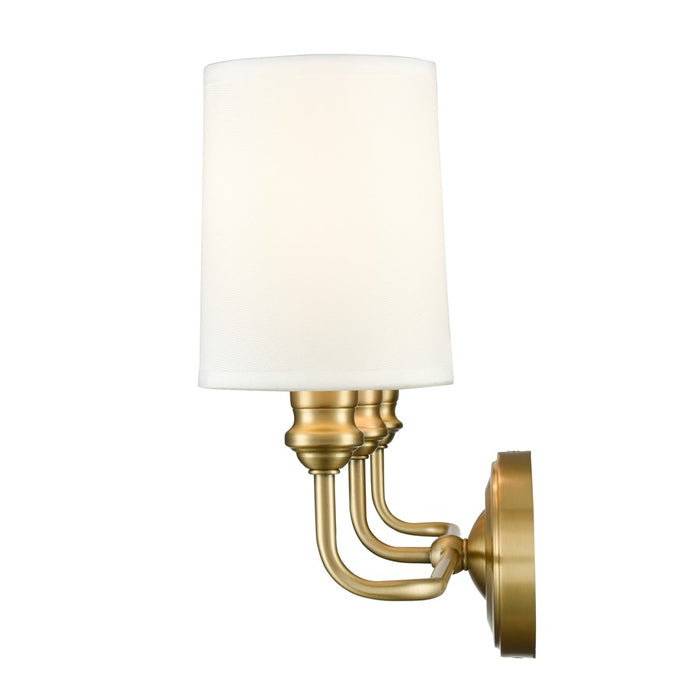 Millennium Lighting Leena 3Lt Vanity, Vintage Brass