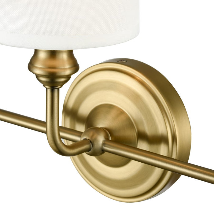 Millennium Lighting Leena 3Lt Vanity, Vintage Brass