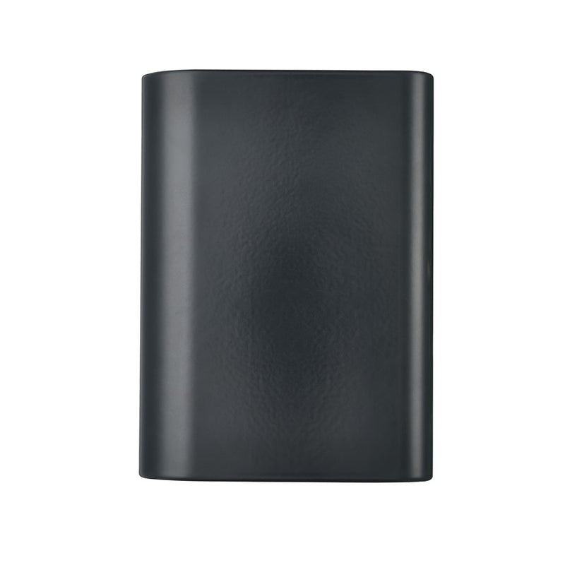 Millennium Lighting Outdoor 5" Wall Sconce, Black/Acrylic