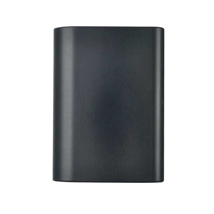 Millennium Lighting Outdoor 5" Wall Sconce, Black/Acrylic