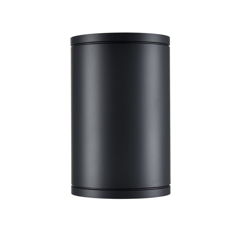 Millennium Lighting Vegas LED 7" Outdoor Wall Sconce, Black - LED45001-PBK