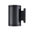 Millennium Lighting Vegas LED 7" Outdoor Wall Sconce, Black