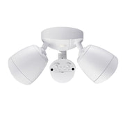 Millennium Lighting 11" Security Flood Light, White/Clear - M-18002-MW