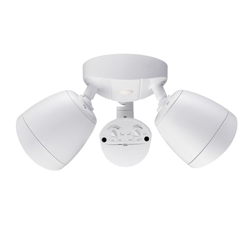 Millennium Lighting 11" Security Flood Light, White/Clear - M-18002-MW