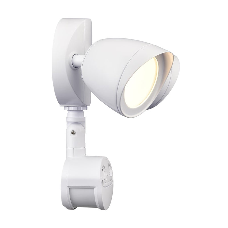 Millennium Lighting 11" Security Flood Light, White/Clear