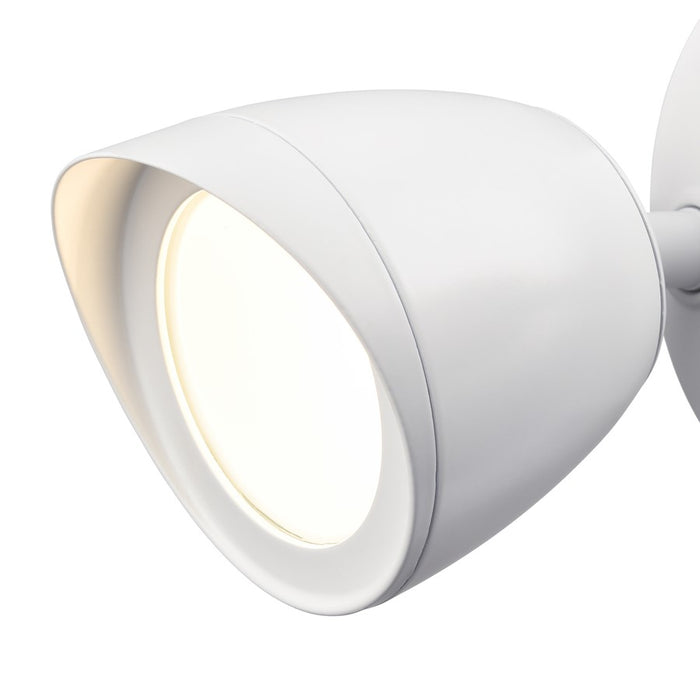 Millennium Lighting 11" Security Flood Light, White/Clear