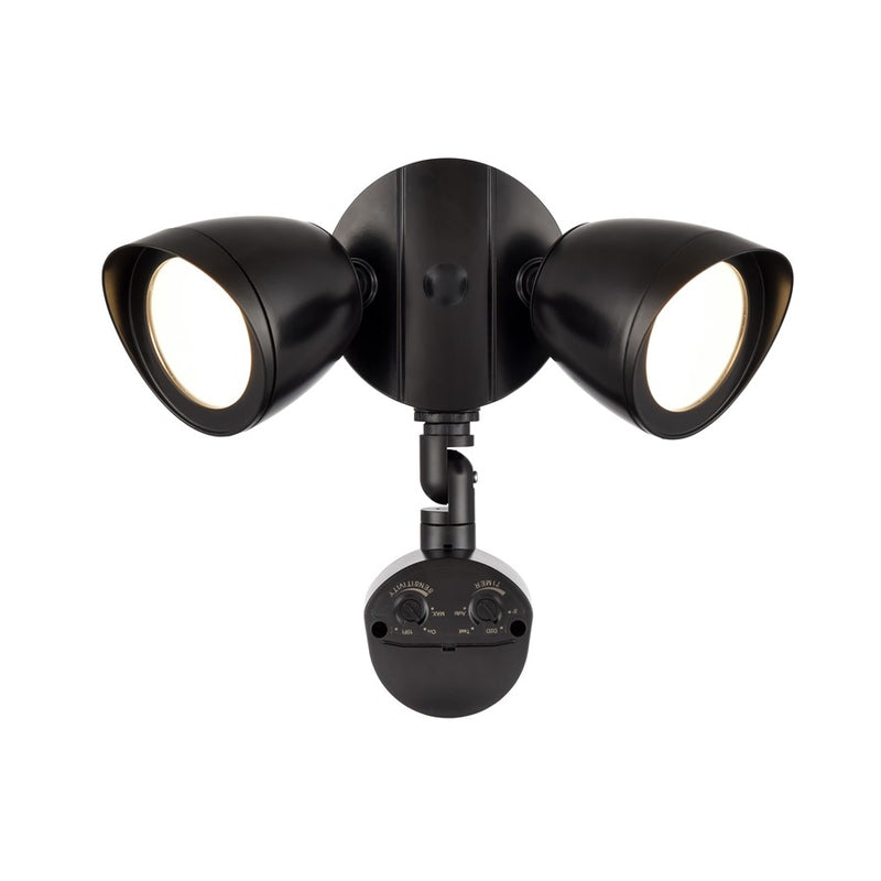 Millennium Lighting 11" Security Flood Light, Black/Clear