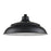 Millennium R Series 1Lt 20" Aluminum Warehouse Shade, Satin Black - RALWHS20-SB
