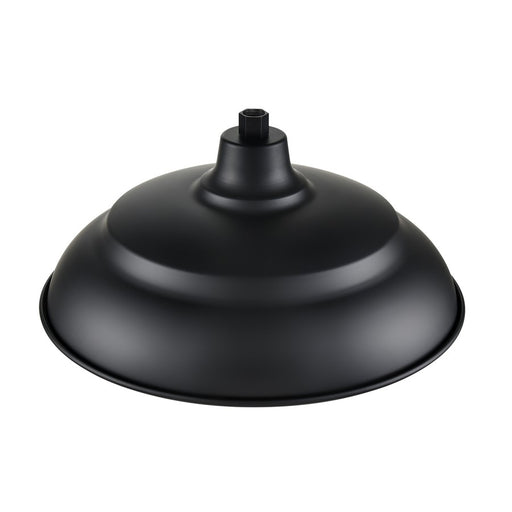 Millennium R Series 1Lt 20" Aluminum Warehouse Shade, Satin Black