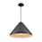 Millennium Lighting R Series 1Lt 13" Cord Hung Cone, Satin Black