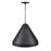 Millennium Lighting R Series 1Lt 17" Cord Hung Cone, Satin Black