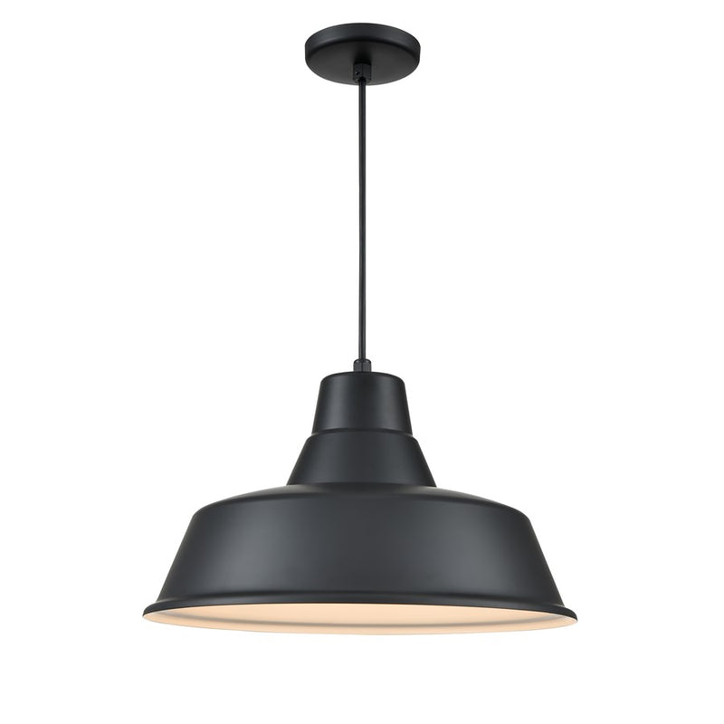 Millennium R Series 1Lt 17" Cord Hung Classic Warehouse, Black - RCLWC17-SB