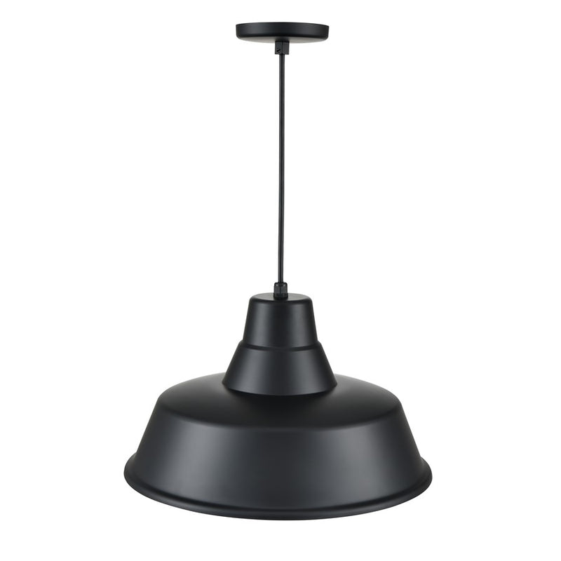 Millennium R Series 1Lt 17" Cord Hung Classic Warehouse, Black