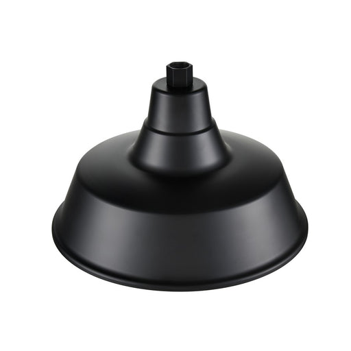 Millennium R Series 1Lt 14" Classic Warehouse Shade, Satin Black
