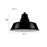 Millennium R Series 1Lt 17" Classic Warehouse Shade, Satin Black