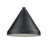 Millennium Lighting R Series 1Lt 13" Cone Shade, Satin Black - RCS13-SB