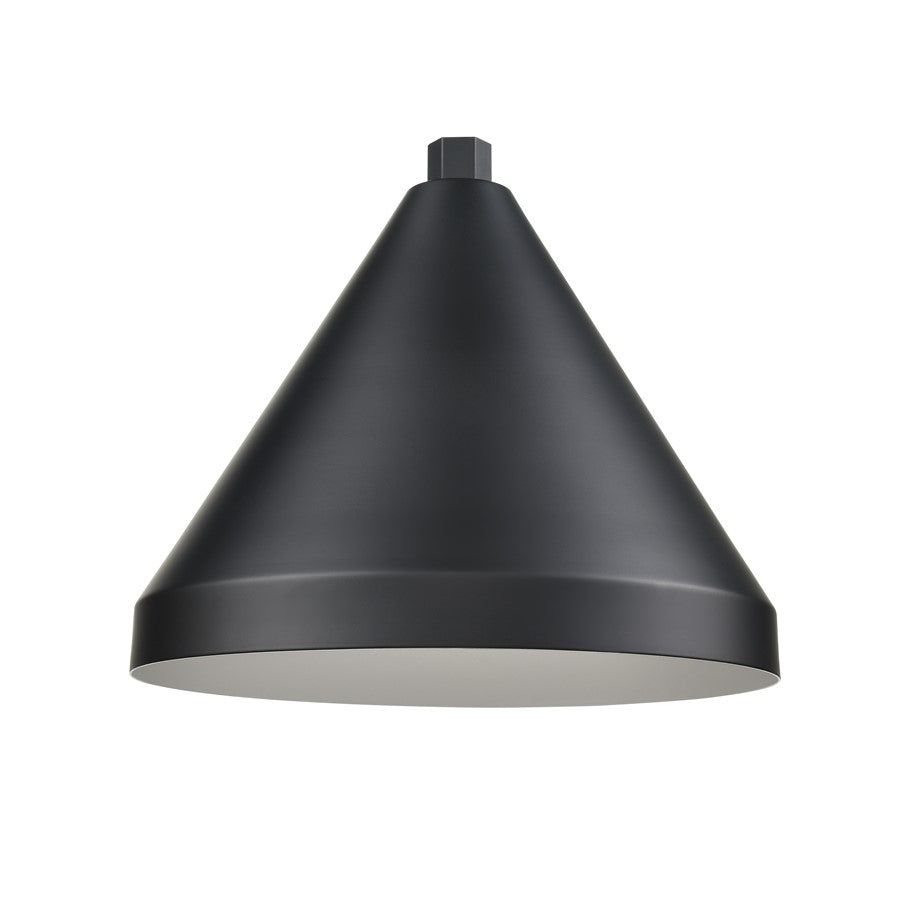 Millennium Lighting R Series 1Lt 13" Cone Shade, Satin Black - RCS13-SB