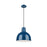 Millennium R Series 1 Light 11.5" Stem Hung Deep Bowl, Navy Blue