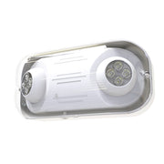 RP Lighting Em Light 120/277V 630lm 4W 6V RC, White - REL10-RC-W