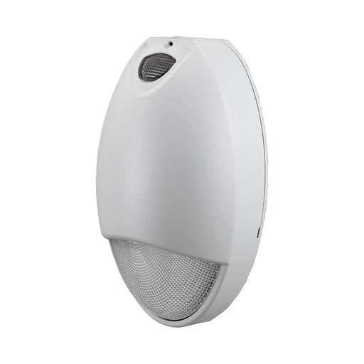 RP Lighting Outdoor Emerg Light w/Sensor LED, White - REL7LED-WH