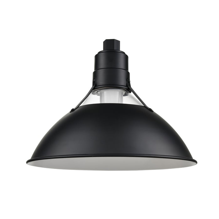 Millennium Lighting R Series 1Lt Glass Cone Shade, Satin Black - RGCS13-SB