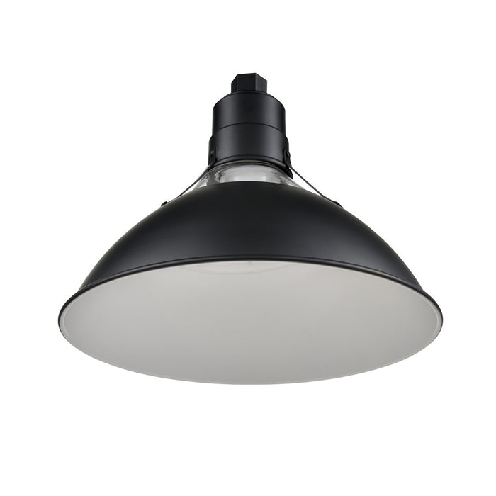 Millennium Lighting R Series 1Lt Glass Cone Shade, Satin Black