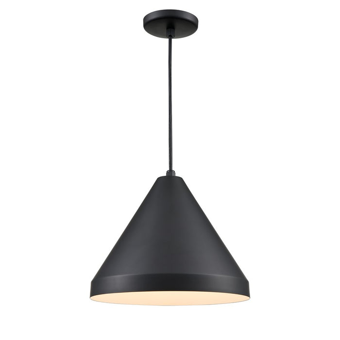Millennium R Series 1Lt 17" Cord Hung Wide Cone, Satin Black - RWCC17-SB