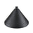Millennium Lighting R Series 1Lt 13" Wide Cone, Satin Black