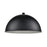 Millennium Lighting R Series 1Lt Wide Deep Bowl, Satin Black - RWDBS18-SB