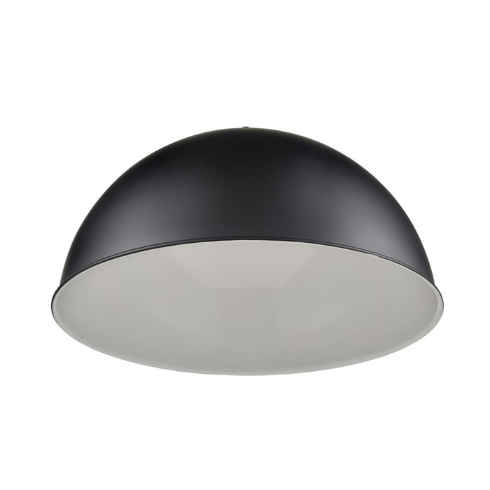 Millennium Lighting R Series 1Lt Wide Deep Bowl, Satin Black