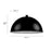Millennium Lighting R Series 1Lt Wide Deep Bowl, Satin Black