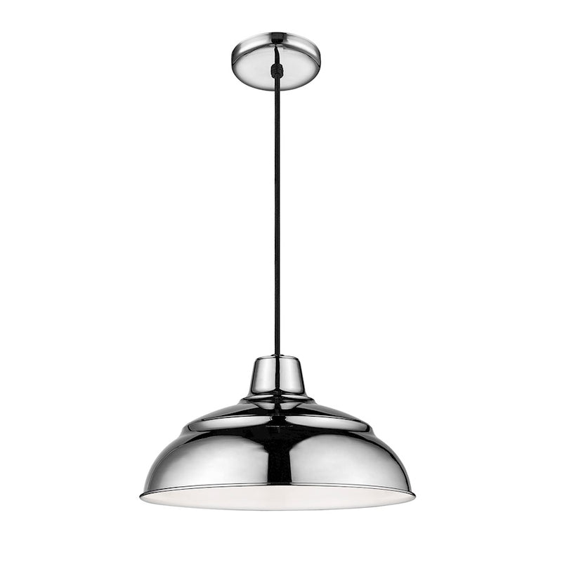 Millennium R Series 1 Light 8.25" Cord Hung Pendant, Nickel